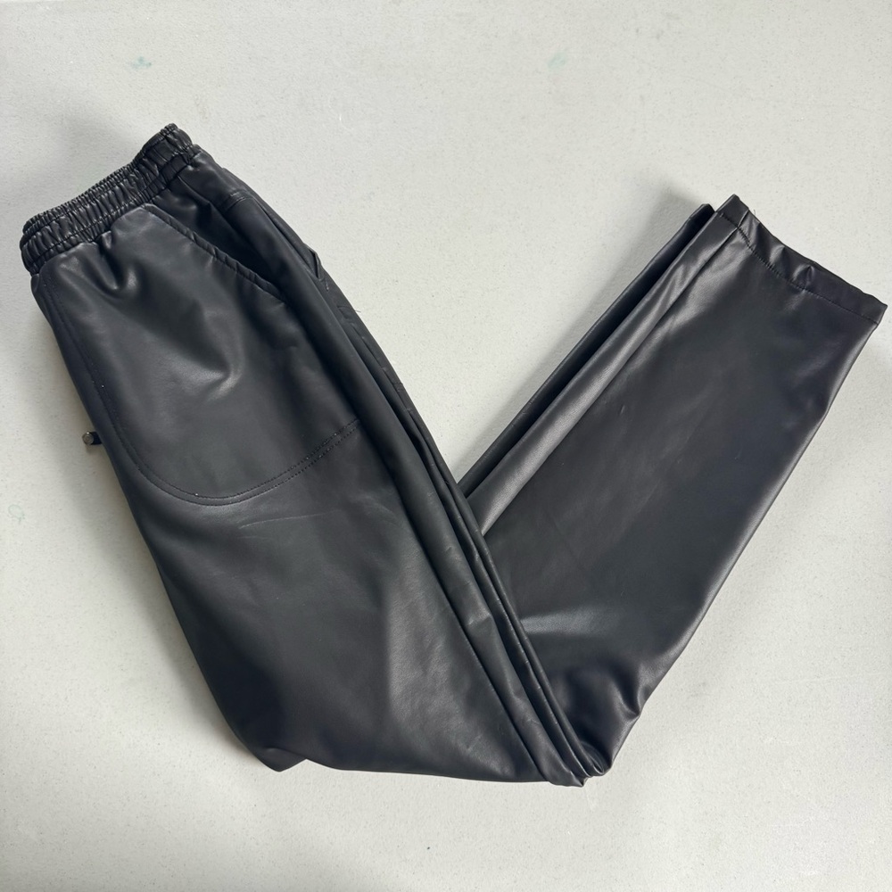 Black Leather Pants